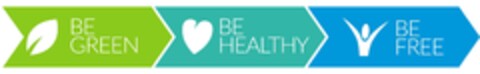 BE GREEN BE HEALTHY BE FREE Logo (EUIPO, 08.07.2015)