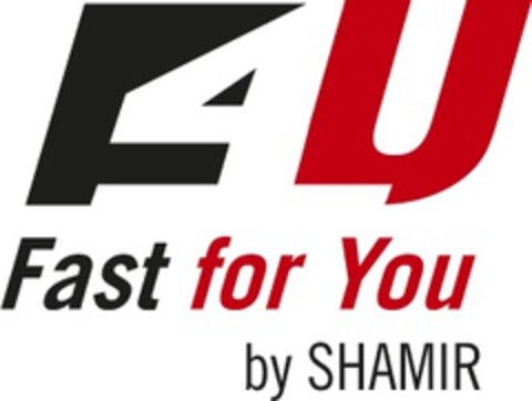 F4U Fast for You by SHAMIR Logo (EUIPO, 22.03.2017)
