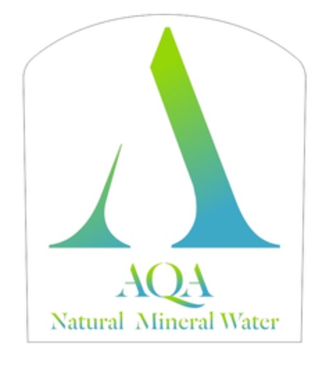 A AQA NATURAL MINERAL WATER Logo (EUIPO, 09/25/2017)