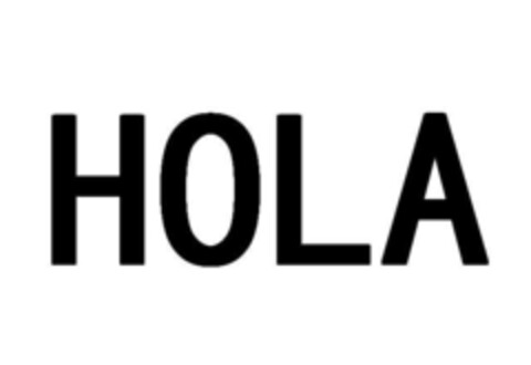 HOLA Logo (EUIPO, 10/11/2017)