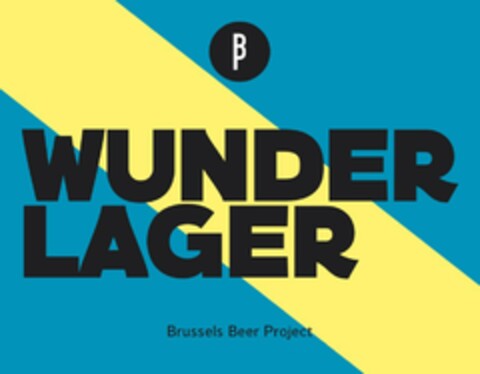 BRUSSELS BEER PROJECT WUNDER LAGER Logo (EUIPO, 06/06/2019)