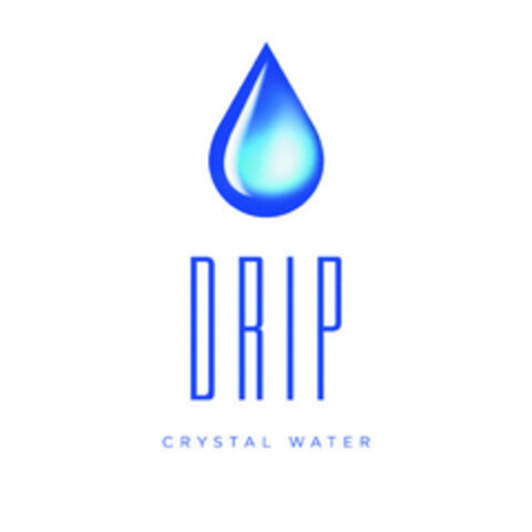 DRIP CRYSTAL WATER Logo (EUIPO, 09/13/2019)