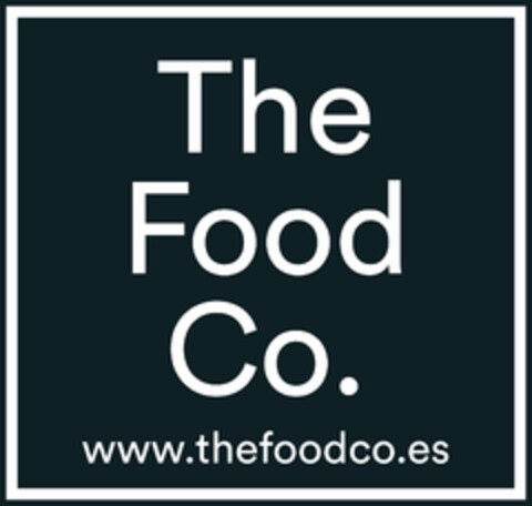 The Food Co. www.thefoodco.es Logo (EUIPO, 25.11.2019)