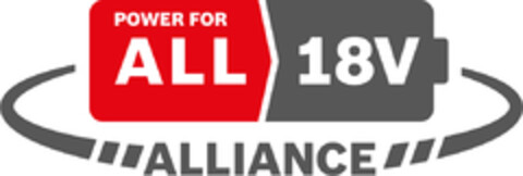 POWER FOR ALL 18V ALLIANCE Logo (EUIPO, 08.06.2020)