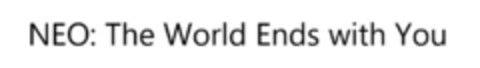 NEO: The World Ends with You Logo (EUIPO, 16.02.2021)