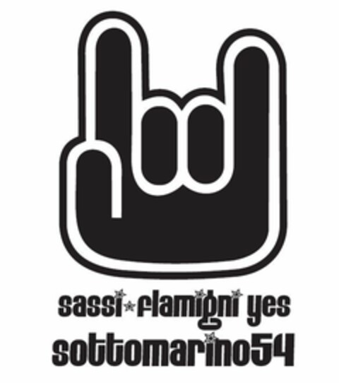 SASSI FLAMIGNI YES SOTTOMARINO54 Logo (EUIPO, 04/06/2021)