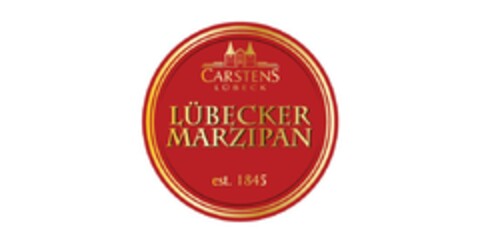 Carstens Lübeck Lübecker Marzipan est. 1845 Logo (EUIPO, 23.06.2021)