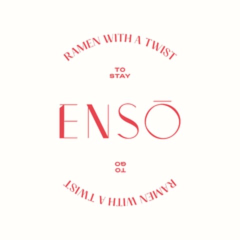 ENSO TO STAY TO GO RAMEN WITH A TWIST Logo (EUIPO, 28.07.2021)