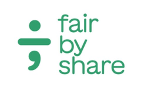fair by share Logo (EUIPO, 05.12.2022)
