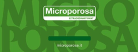 MICROPOROSA Microporosa EXTRAORDINARY PAINT microporosa.it Logo (EUIPO, 24.05.2023)