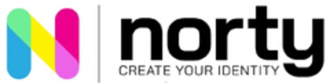 N norty CREATE YOUR IDENTITY Logo (EUIPO, 01.08.2023)