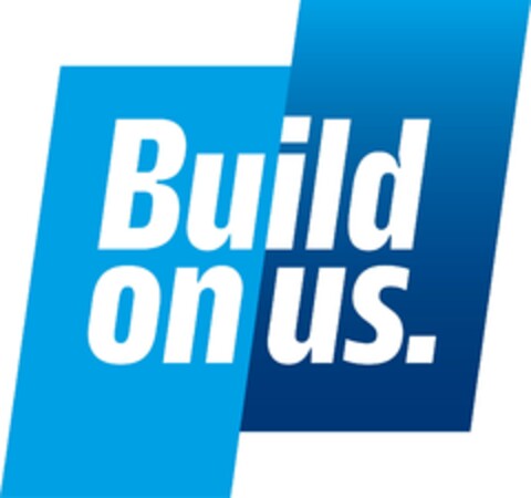 Build on us. Logo (EUIPO, 02/08/2024)