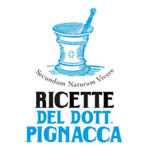 Secundum Naturam Vivere RICETTE DEL DOTT. PIGNACCA Logo (EUIPO, 17.05.2024)