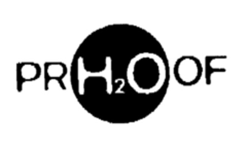 PRH2OOF Logo (EUIPO, 21.07.1997)