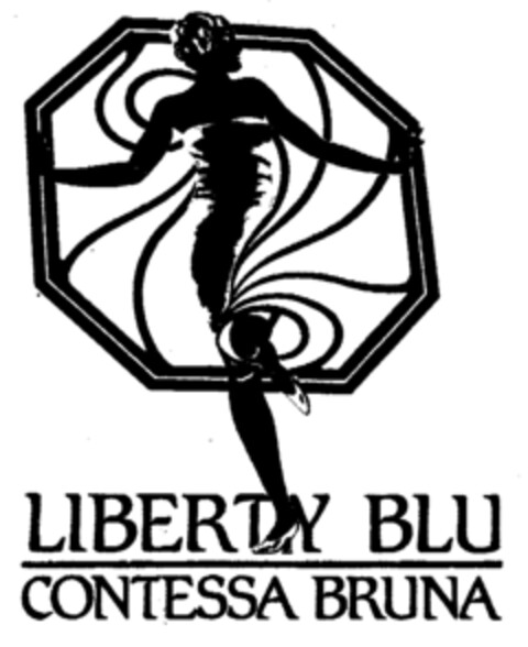 LIBERTY BLU CONTESSA BRUNA Logo (EUIPO, 04/29/1998)