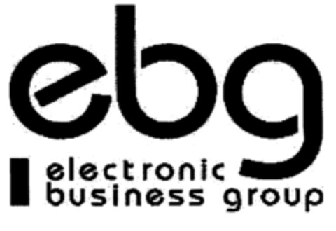 ebg electronic business group Logo (EUIPO, 17.03.2000)