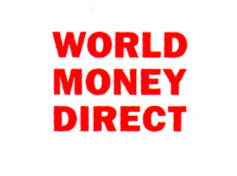 WORLD MONEY DIRECT Logo (EUIPO, 17.01.2002)