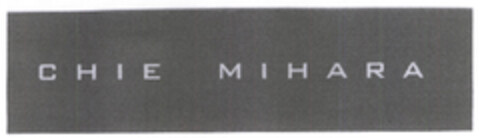 CHIE MIHARA Logo (EUIPO, 02.04.2003)