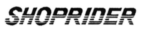 SHOPRIDER Logo (EUIPO, 13.05.2004)