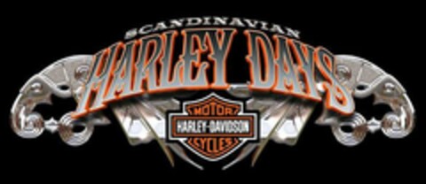 SCANDINAVIAN HARLEY DAYS HARLEY-DAVIDSON MOTORCYCLES Logo (EUIPO, 12/21/2007)