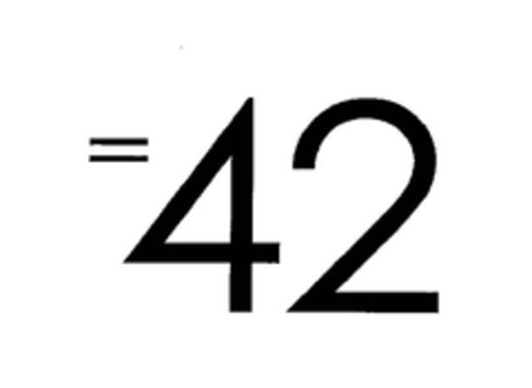 =42 Logo (EUIPO, 04.03.2009)