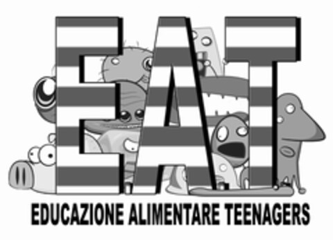 E.A.T. EDUCAZIONE ALIMENTARE TEENAGERS Logo (EUIPO, 21.03.2011)