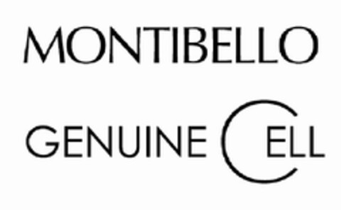 Montibello Genuine Cell Logo (EUIPO, 04.05.2011)