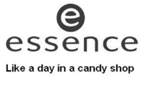 e essence Like a day in a candy shop Logo (EUIPO, 30.05.2011)