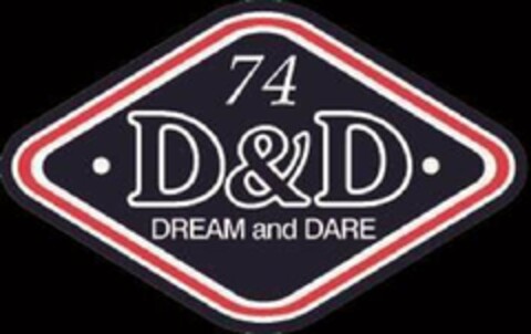 74 D&D DREAM and DARE Logo (EUIPO, 04/05/2012)