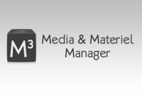 M3 MEDIA & MATERIEL MANAGER Logo (EUIPO, 11.04.2012)