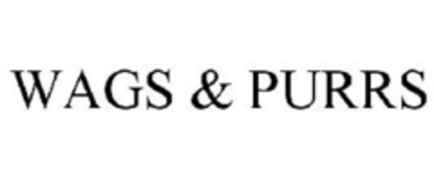 WAGS & PURRS Logo (EUIPO, 01/27/2015)