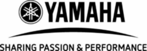 YAMAHA SHARING PASSION & PERFORMANCE Logo (EUIPO, 03/25/2015)