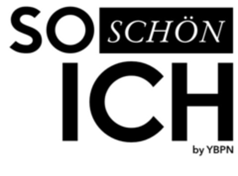 SO SCHÖN ICH by YBPN Logo (EUIPO, 16.09.2016)