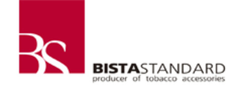 BS BISTA STANDARD producer of tobacco accessories Logo (EUIPO, 18.01.2017)