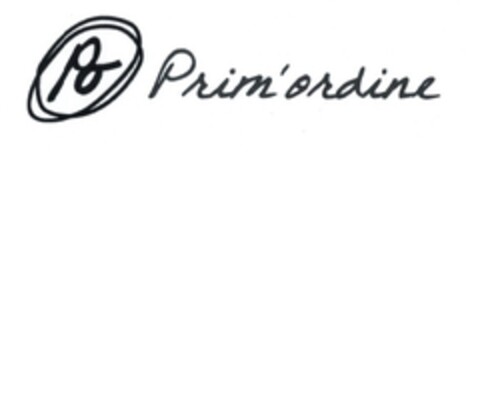 PO PRIM'ORDINE Logo (EUIPO, 29.05.2017)