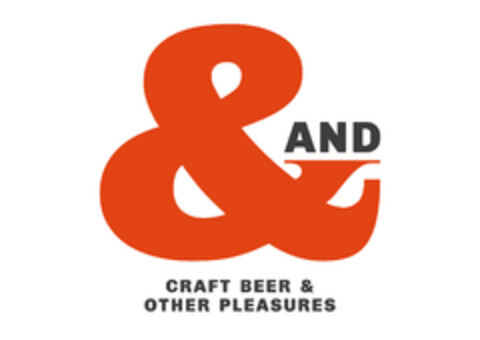 &AND CRAFT BEER & OTHER PLEASURES Logo (EUIPO, 06/01/2017)