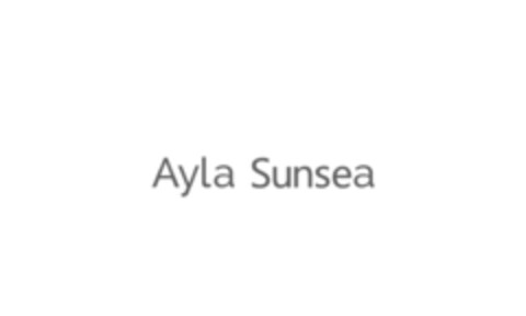 Ayla Sunsea Logo (EUIPO, 11/23/2017)