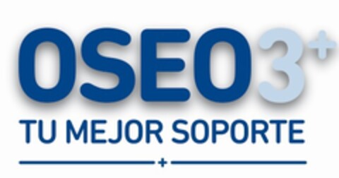 OSEO3+ TU MEJOR SOPORTE Logo (EUIPO, 12.12.2017)