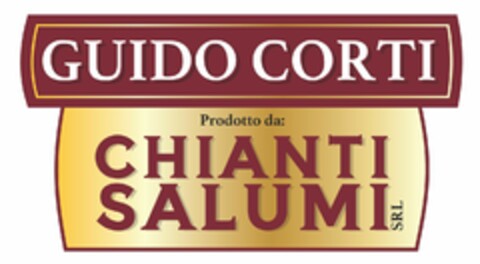 GUIDO CORTI PRODOTTO DA CHIANTI SALUMI SRL Logo (EUIPO, 19.07.2018)