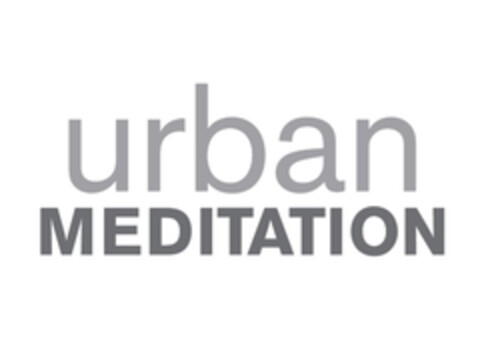 URBAN MEDITATION Logo (EUIPO, 11/02/2018)