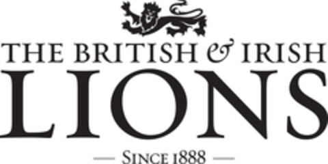 THE BRITISH & IRISH LIONS SINCE 1888 Logo (EUIPO, 10.05.2021)