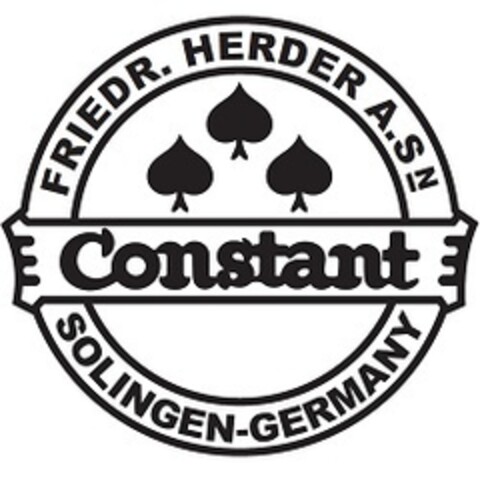 Constant FRIEDR. HERDER A.S N SOLINGEN-GERMANY Logo (EUIPO, 04/26/2022)