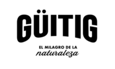 GÜITIG EL MILAGRO DE LA NATURALEZA Logo (EUIPO, 01/18/2023)