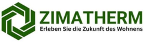 ZIMATHERM Erleben Sie die Zukunft des Wohnens Logo (EUIPO, 08/21/2023)