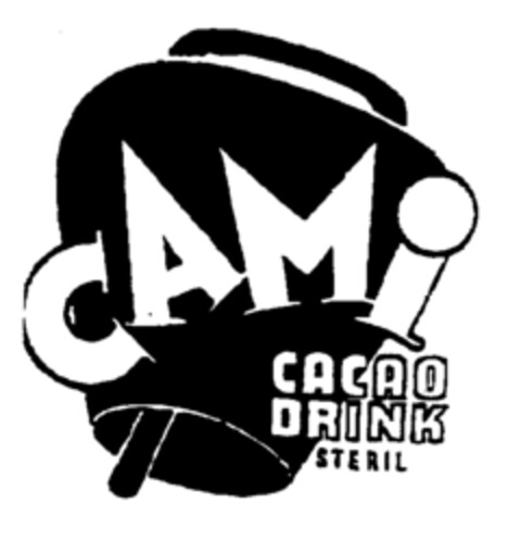 CAMI CACAO DRINK STERIL Logo (EUIPO, 04/01/1996)