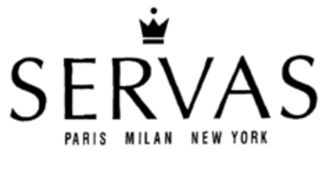 SERVAS PARIS MILAN NEW YORK Logo (EUIPO, 16.05.1997)