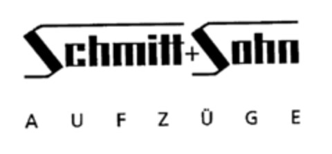 Schmitt+Sohn AUFZÜGE Logo (EUIPO, 02/24/1998)