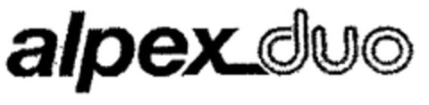 alpex duo Logo (EUIPO, 13.07.1998)