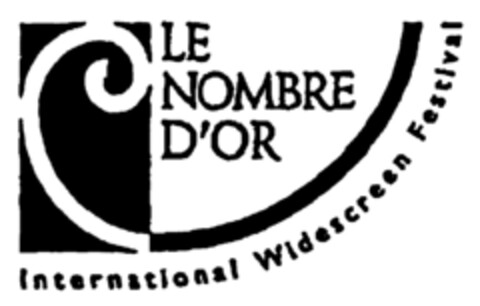 LE NOMBRE D'OR International Widescreen Festival Logo (EUIPO, 25.01.1999)