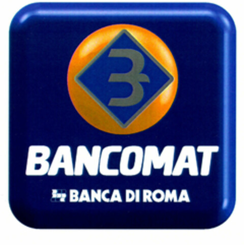 BANCOMAT BANCA DI ROMA Logo (EUIPO, 09.02.2000)